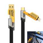Kabel do ladowarki 4 w 1 szybkie i super szybkie ładowanie NOWY