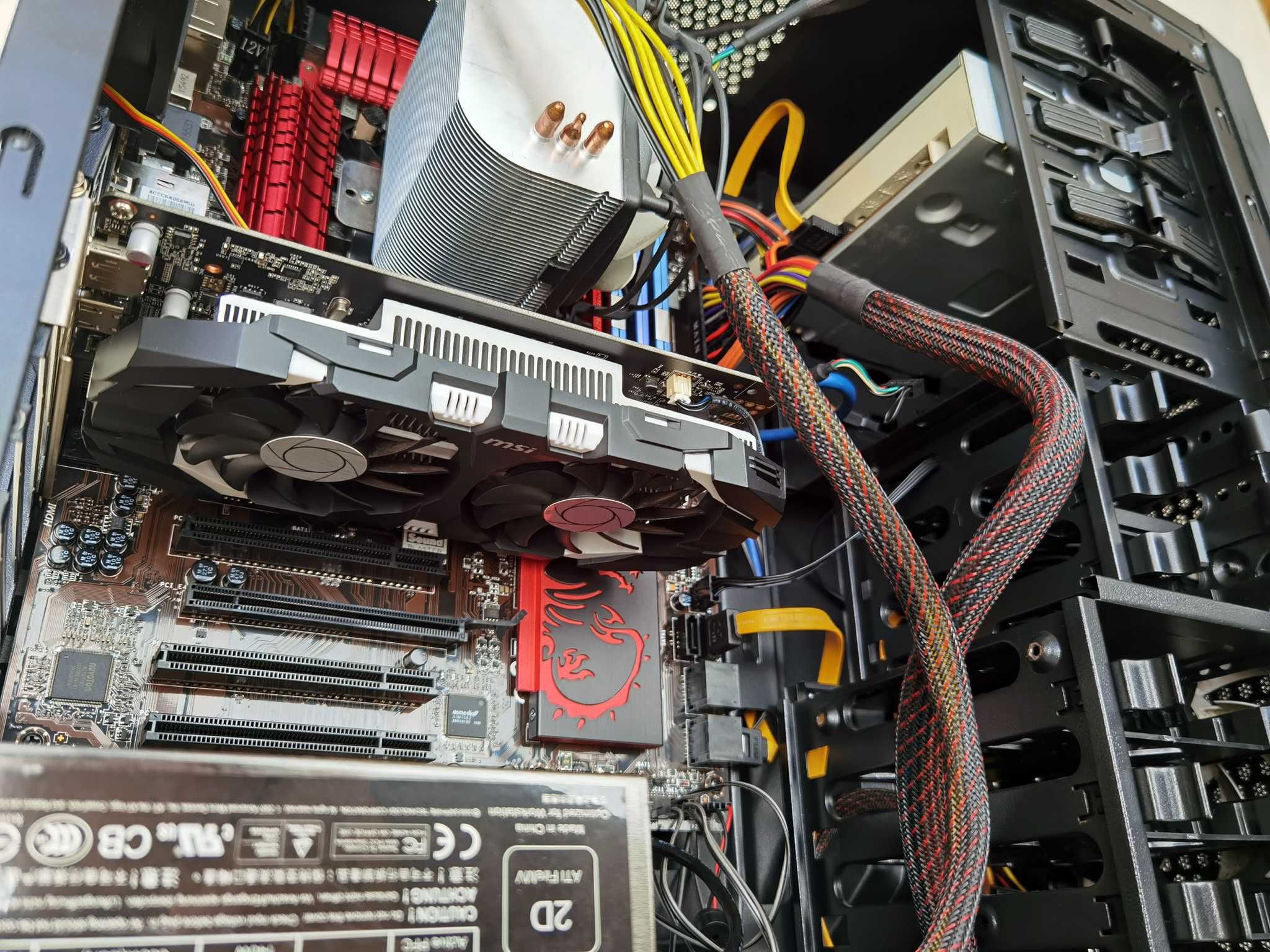 PC Intel i7 4790k + 16GB RAM + Nvidia GTX 1050 TI
