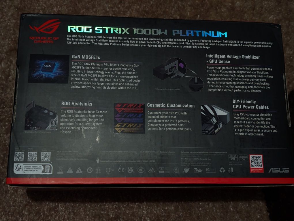 Asus Rog Strix 1000W