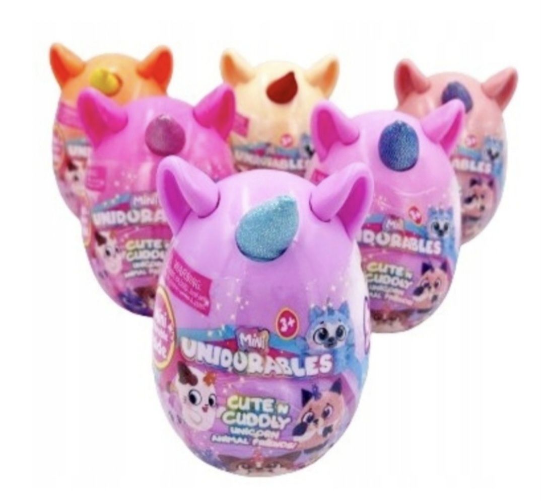 Maskotka Premium Toys Mini Unidorables Jednorożec z granatowym rogiem