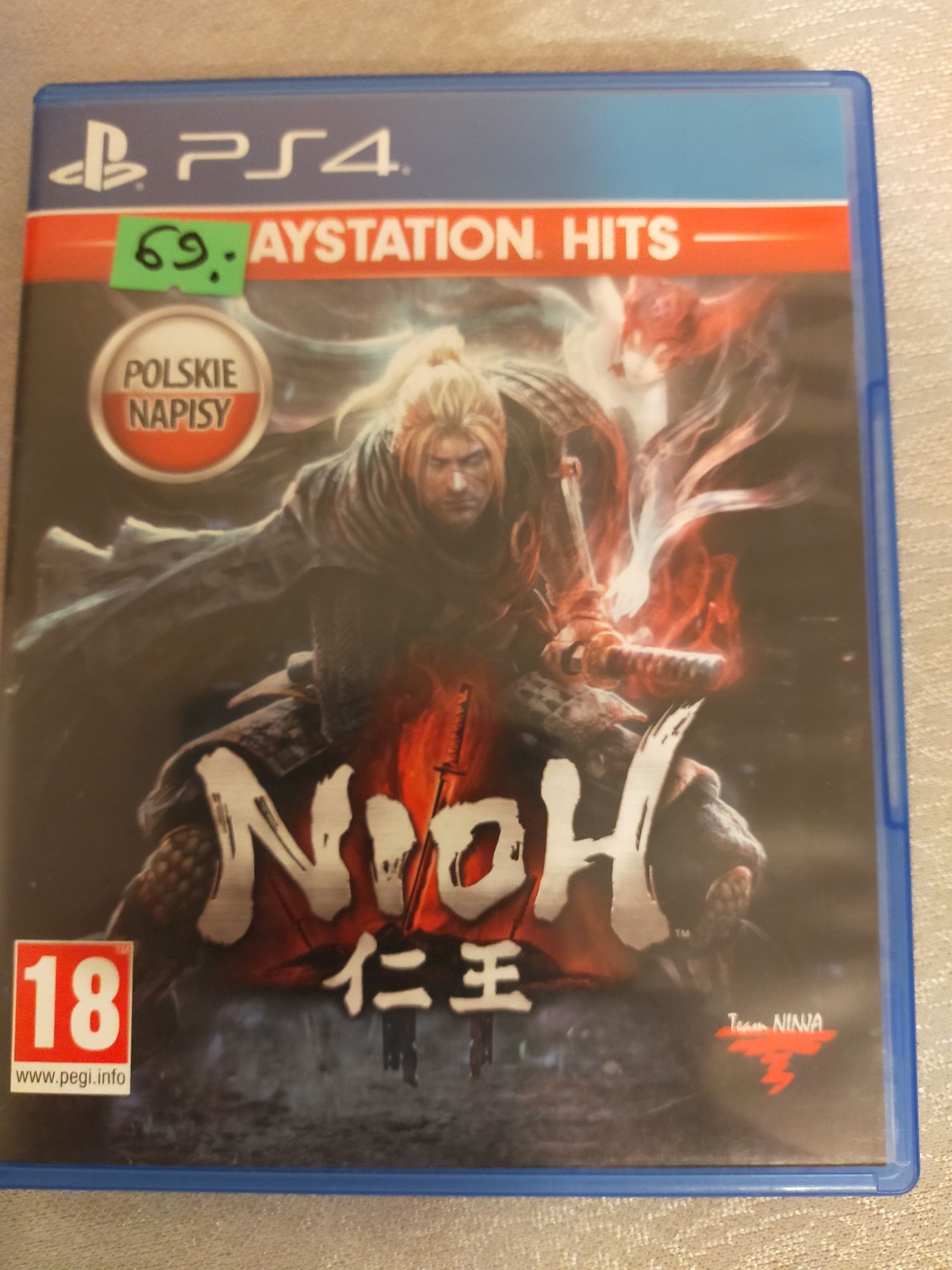 Nioh PS4 wersja PL napisy