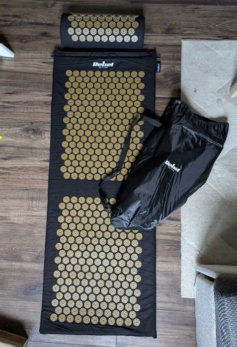 Mata Do Akupresury Relaksująca Z Kolcami Z Poduszką 130x50 cm