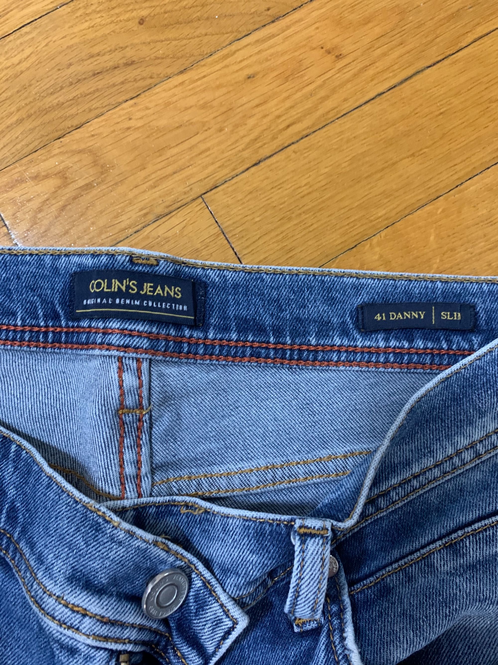 Джинсы Colin’s (зауженные), джинсы серые и синие цена за 2 шт