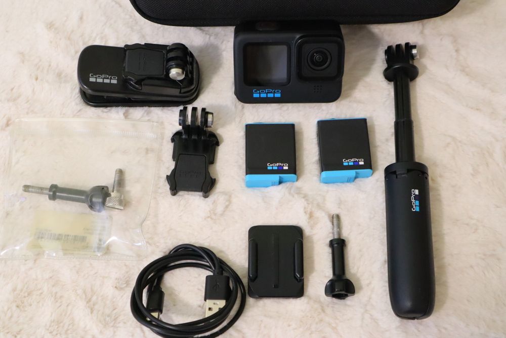 GoPro Hero 10 + Acessórios
