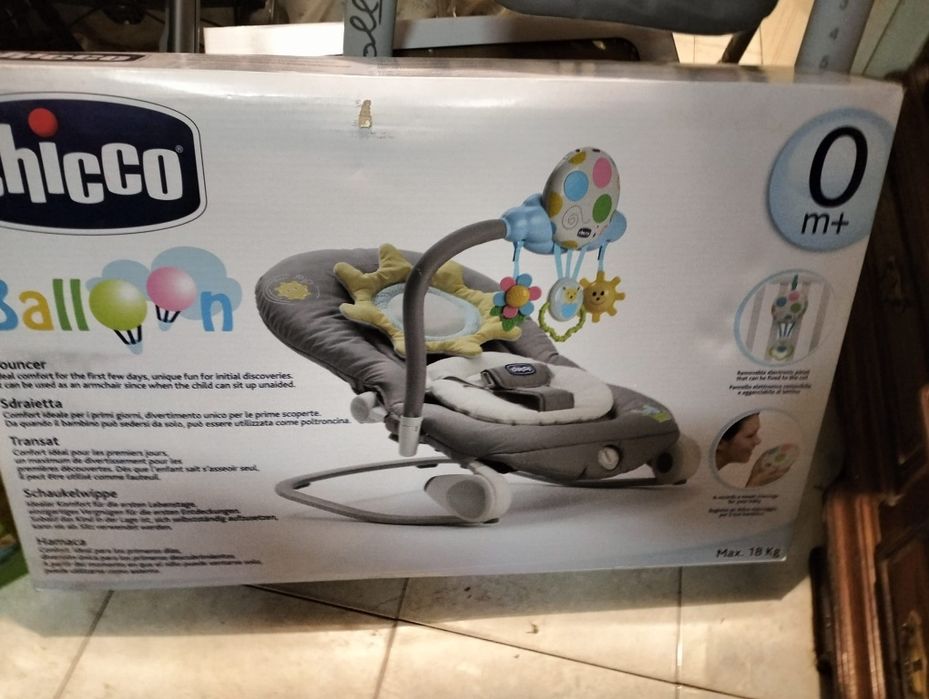 Varios artigos criança 
Cadeira refeição da chicco 3 em 1 varias funco