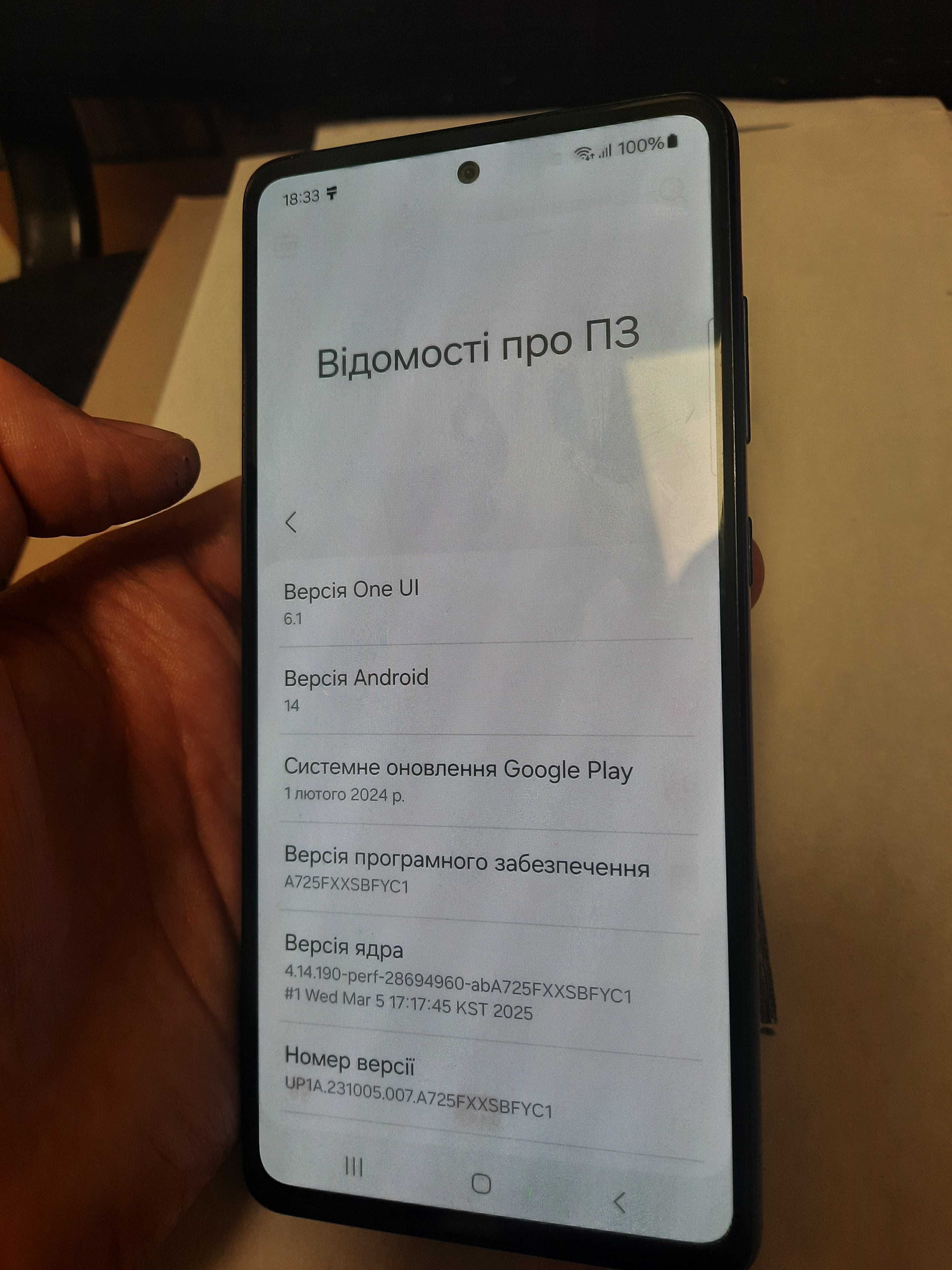 Телефон Samsung A72 8/256GB ( Samsung SM-A725F ) - с недостатком