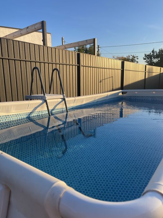 Баня с бассейном на Левобережном