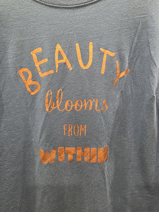 Nowa bluzka ciążowa z długimi rękawami bawełna napis Esmara rozmiar 40