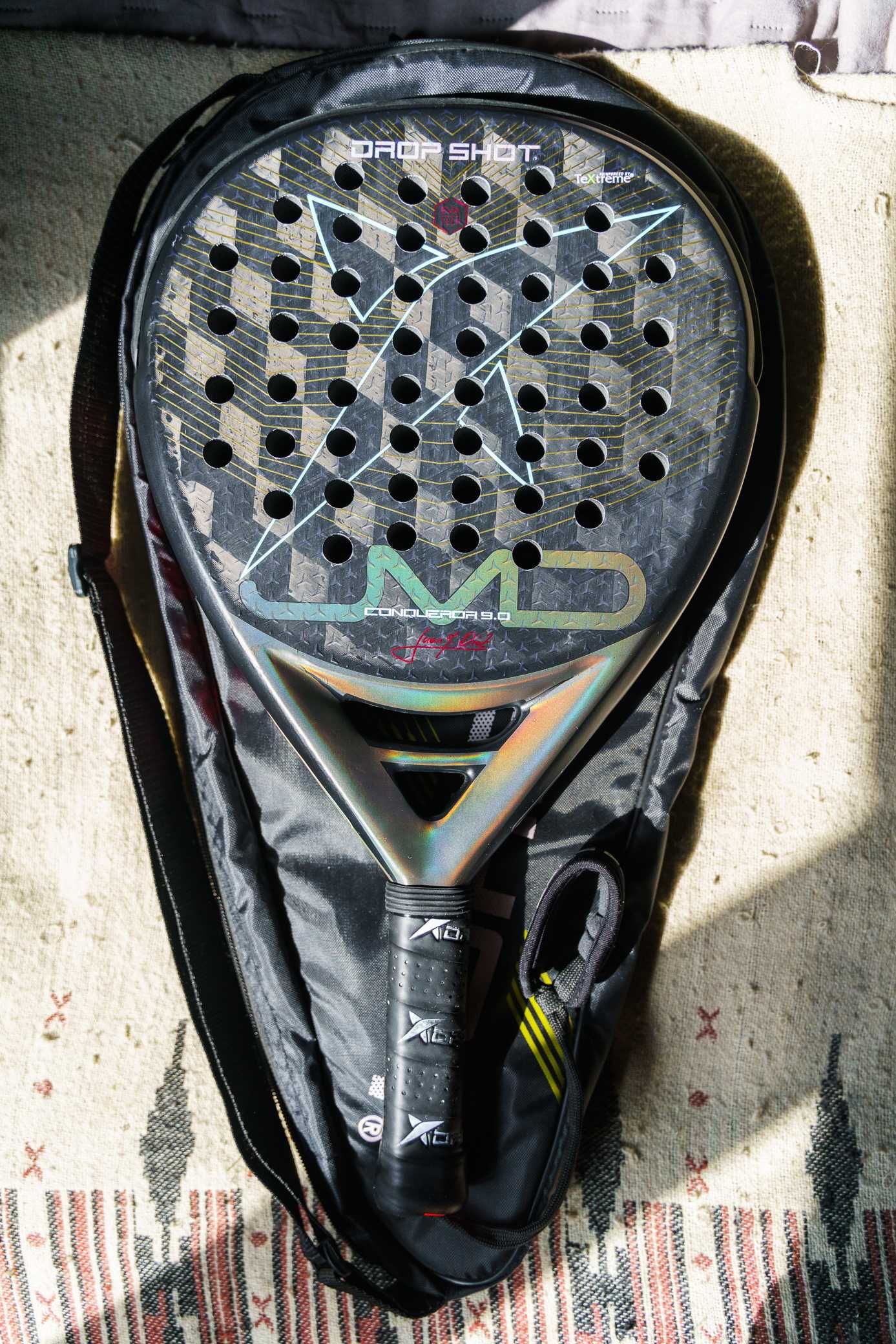 Raquete de padel drop shot Conqueror 9.0 como nova!