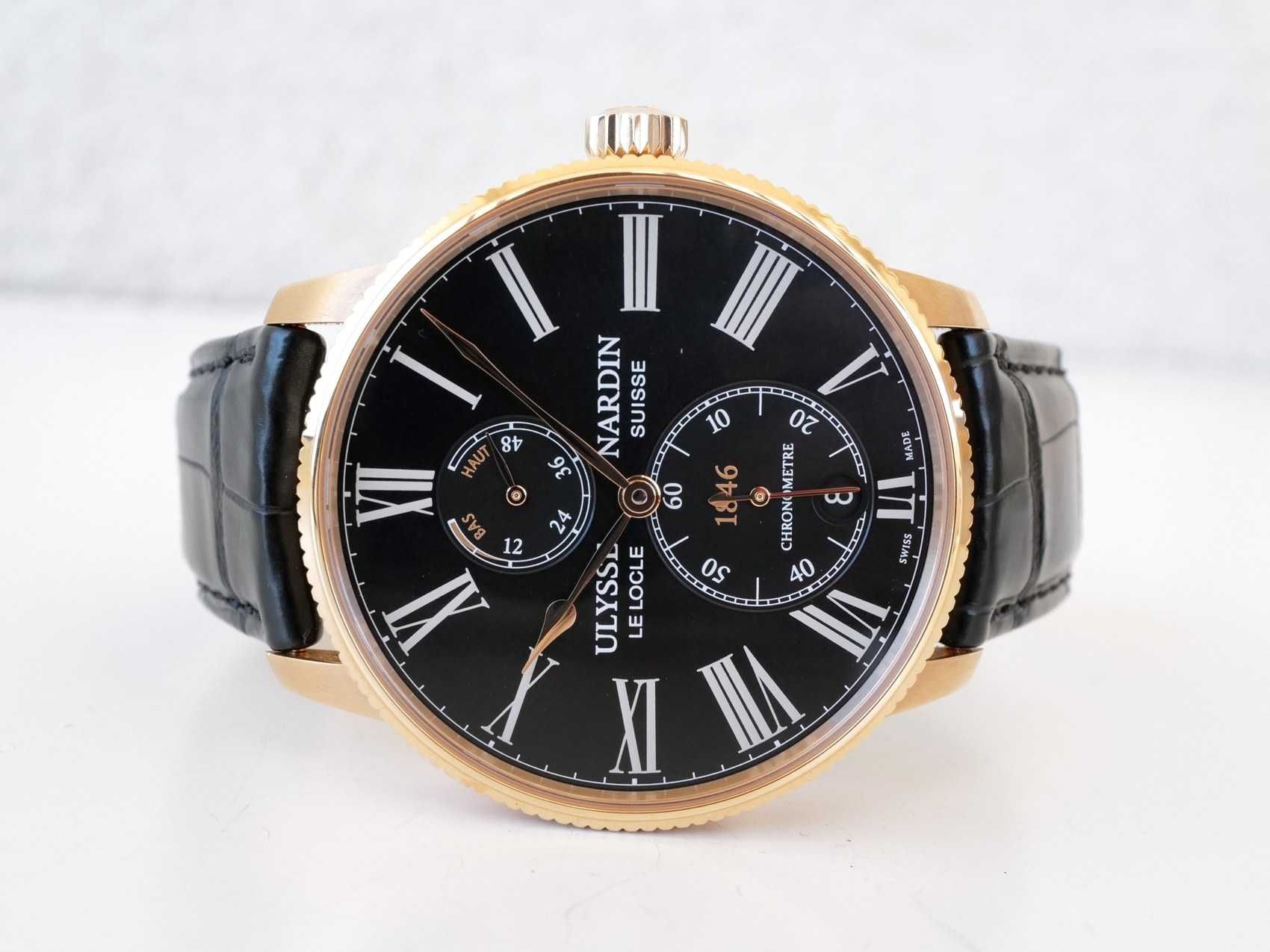 Ulysse Nardin Marine Torpilleur 18K Rose Gold 42mm