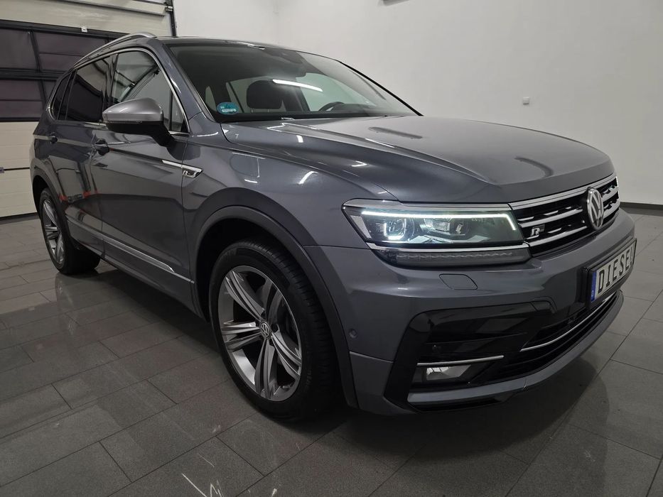 Volkswagen Tiguan Allspace 190KM 4x4 R-Line Biledy Virtual Alu Navi Dvd Kamera Skóry PDC OPS HUD