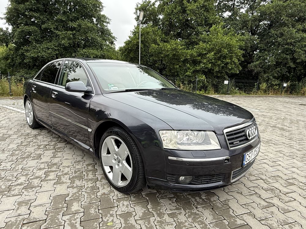 Audi A8 3.0TDI *BOSE/2xszyby/Webasto/KeyLess* bixenon skory nawigacja