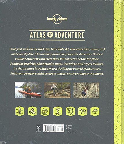 Album podróżniczy Atlas of Adventure Lonely Planet's