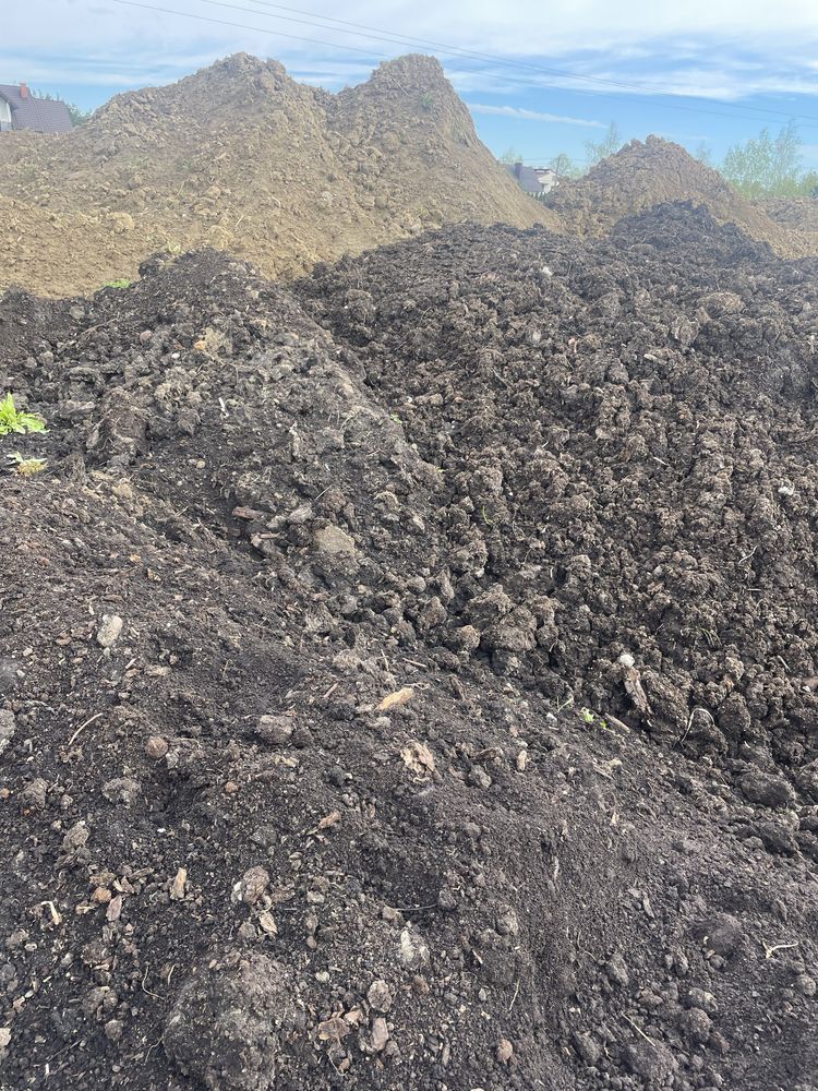 Czysta ziemia torf podsypka piaskowa płuczka ogrod