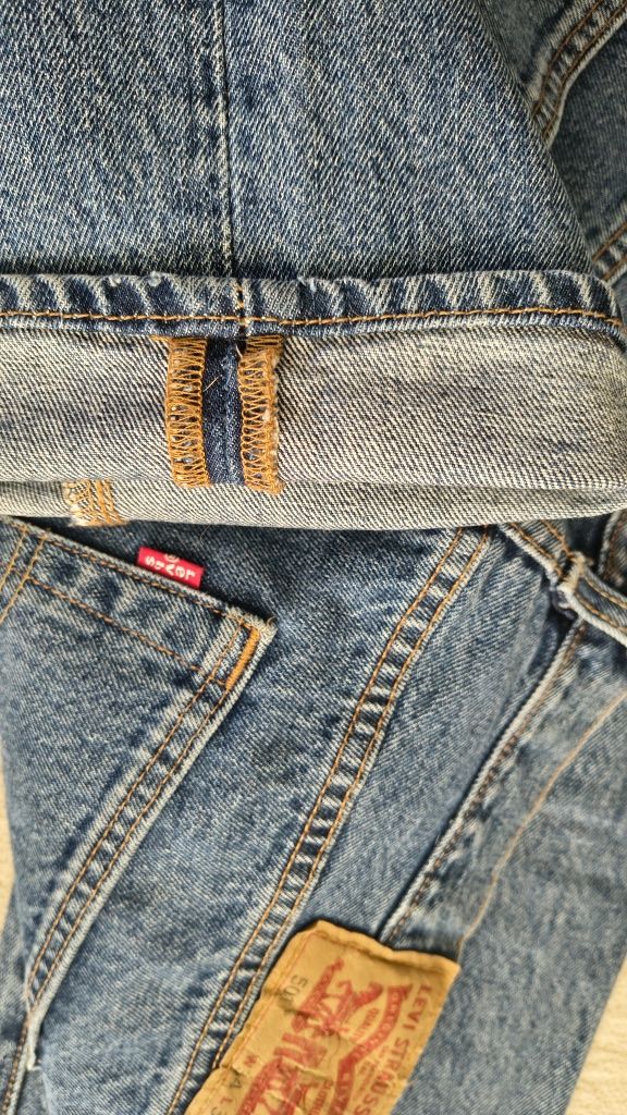 Джинси Levis W34L36 Medium Stonewash Made in Mexico