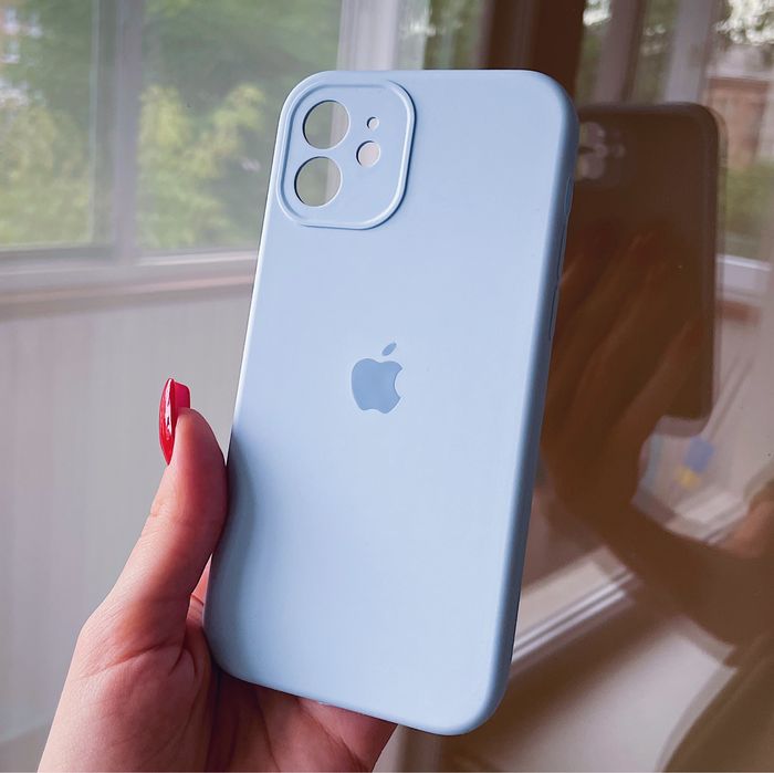 Чохол силіконовий iphone 12 blue