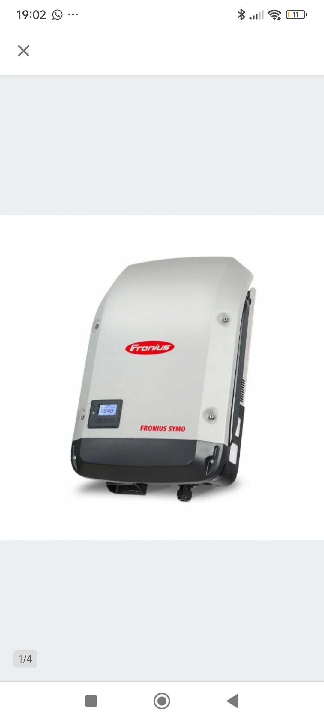 Fronius symo 10.0 - 3m WLAN inwerter