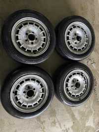 Jantes 14” 5x112 mercedes w123 w126 w115 sl classicos barock