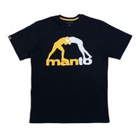 new! футболка manto t-shirt logo black
