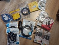 Zestaw kabli HDMI mini HDMI DP konwertery sygnału