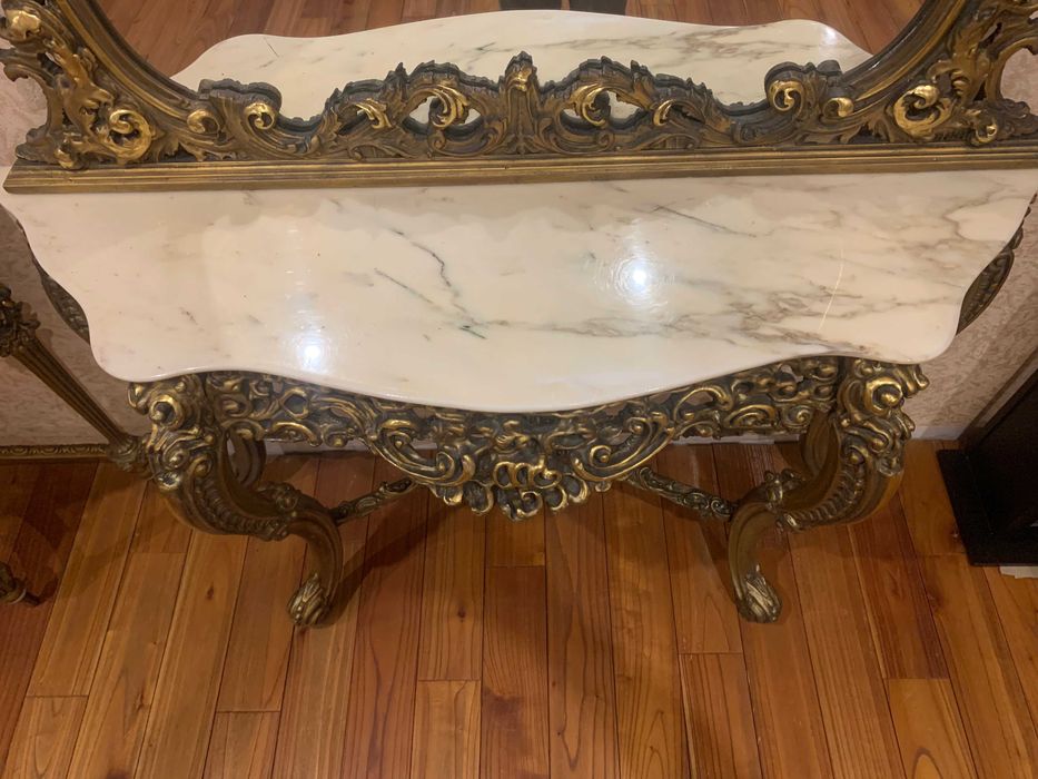 Консольный столик и зеркало (Франция) второй