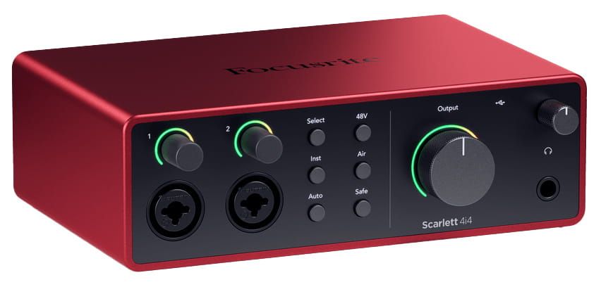 Focusrite Scarlett 4i4 4th Gen – interfejs audio USB