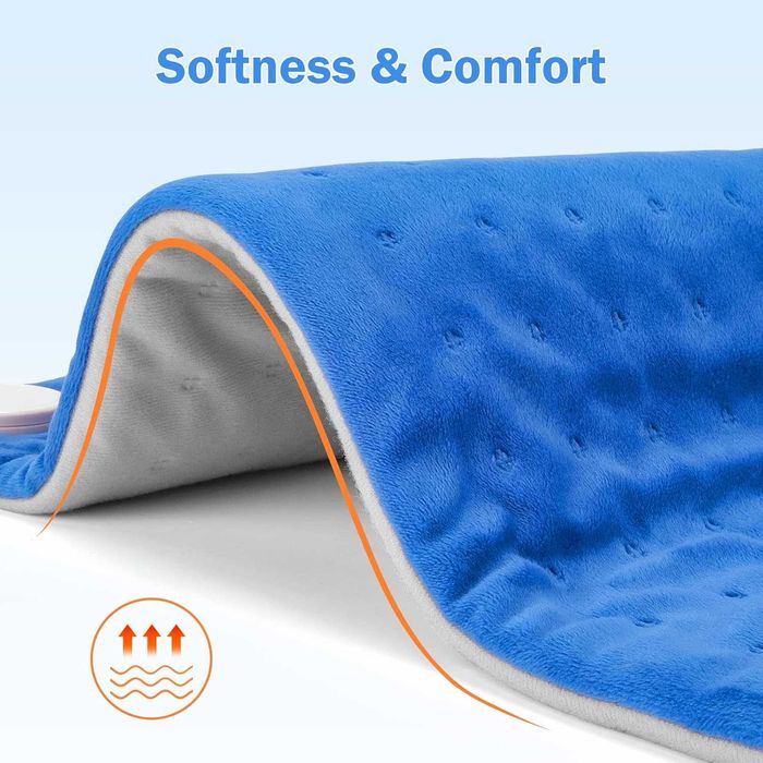 Elektryczna poduszka grzewcza 30x60 90W 5 poziomów grzania 792