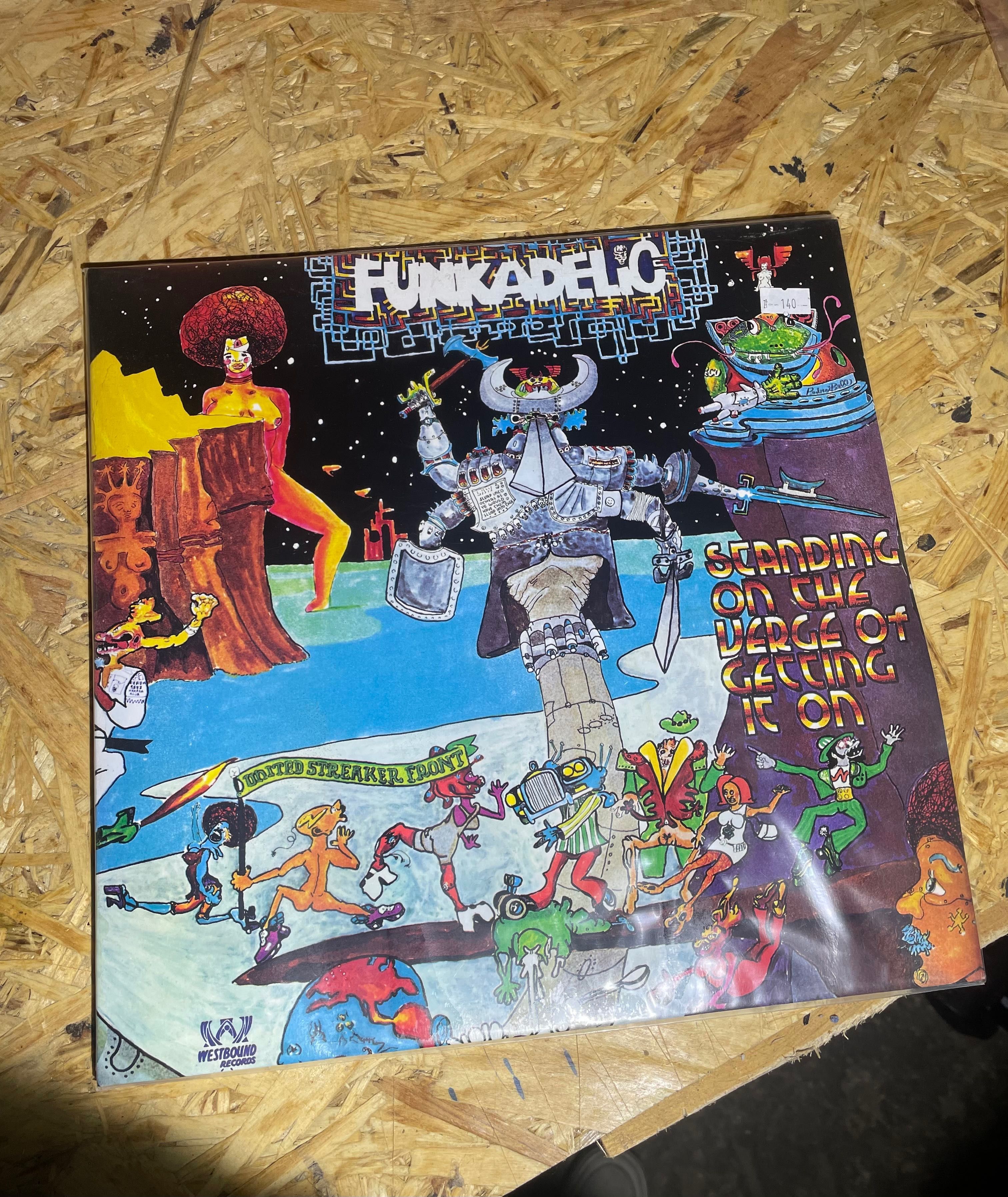 Funkadelic – Standing On The Verge Of Getting It On LP USA 1975 PROMO