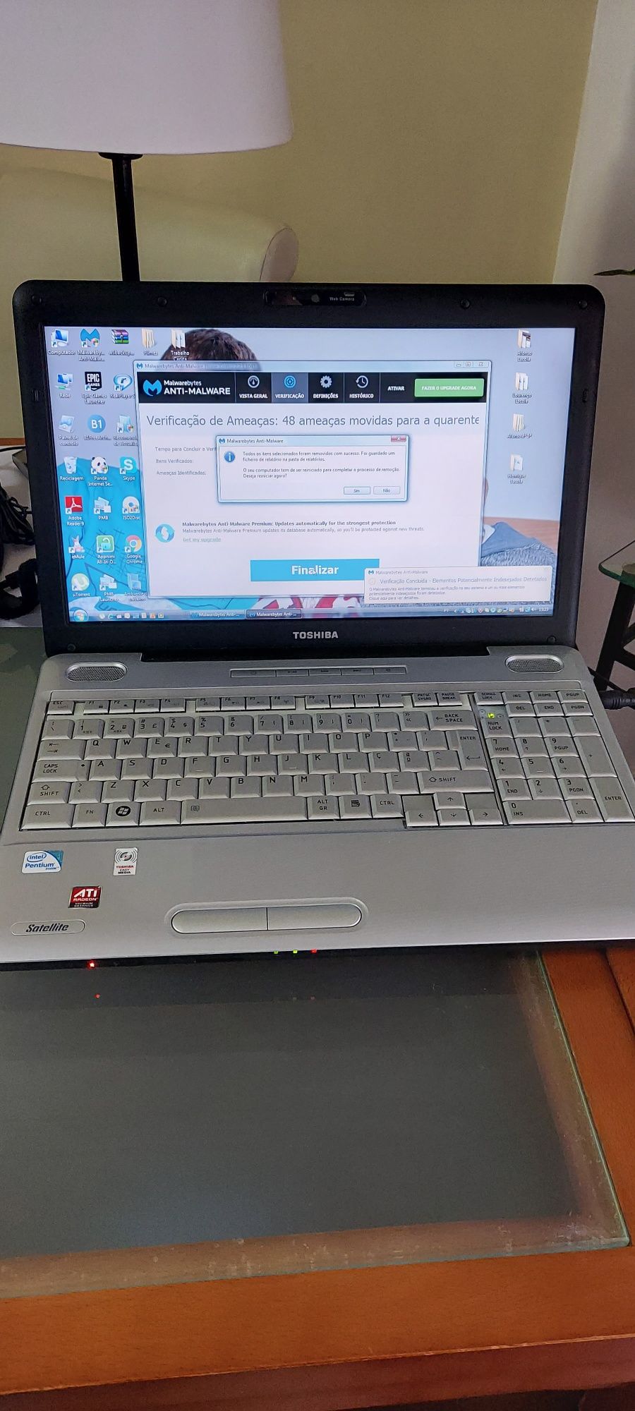 PC Portátil TOSHIBA L500 13W