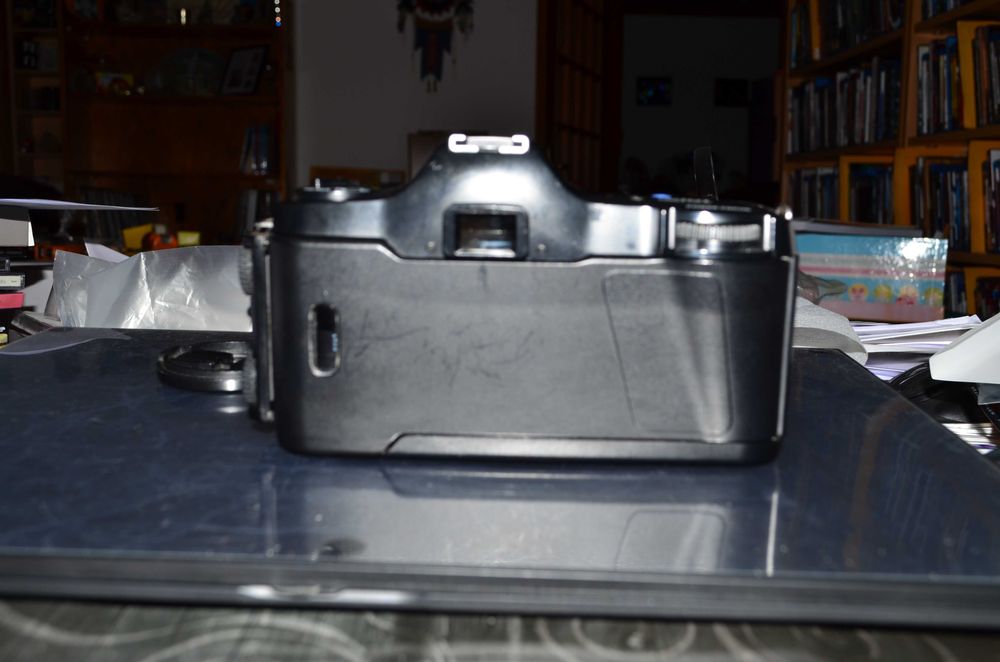 Máquina fotográfica analógica