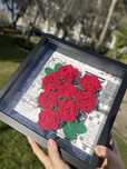 Quadro com rosas vermelhas
