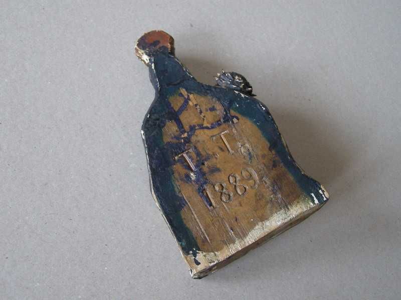 Pieta - rzezba drewniana , polichromowana XIXw.