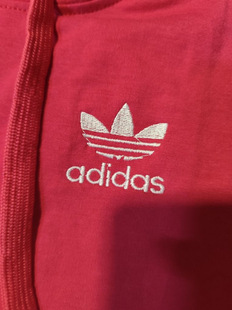 Nowa bluza różowa Adidas L