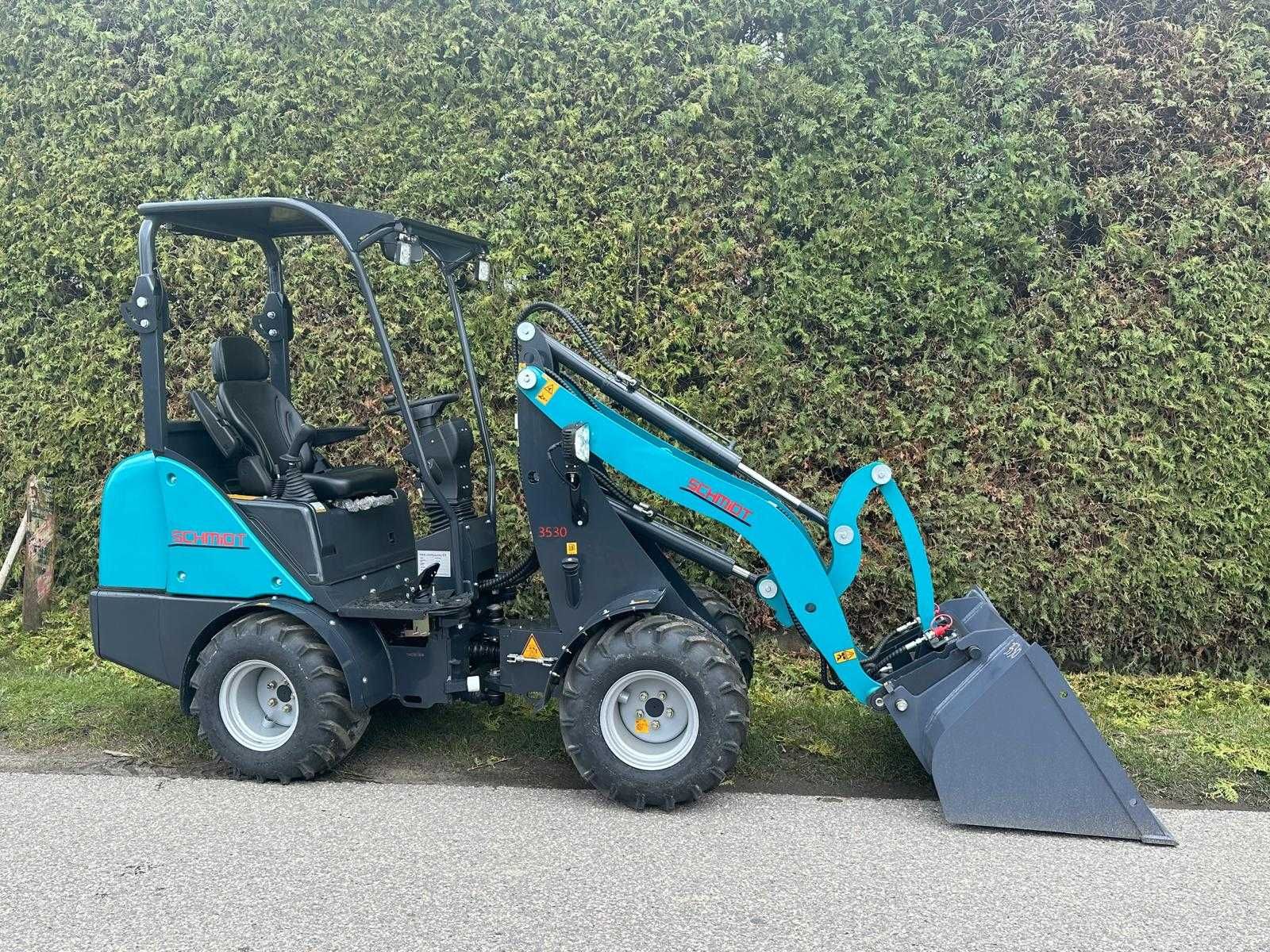SCHMiDT 3530 Rops Mini ładowarka kołowa przegubowa Nowa 290 cm Kubota