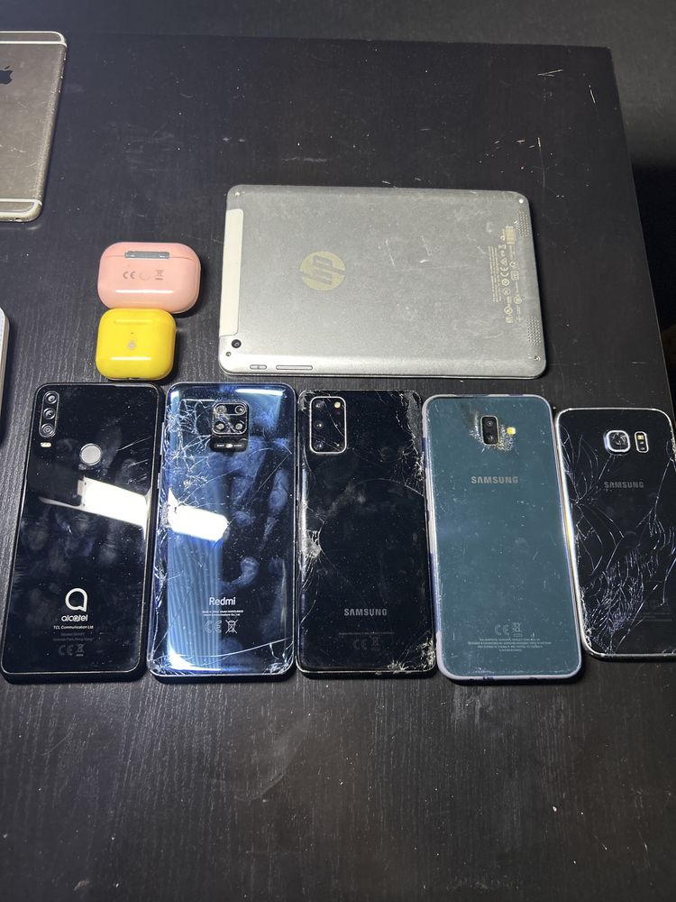 5 Telemoveis Android , 1 Tablet HP , 2 Air podes