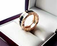 Золото кольцо Булгари с эмалью 11 г