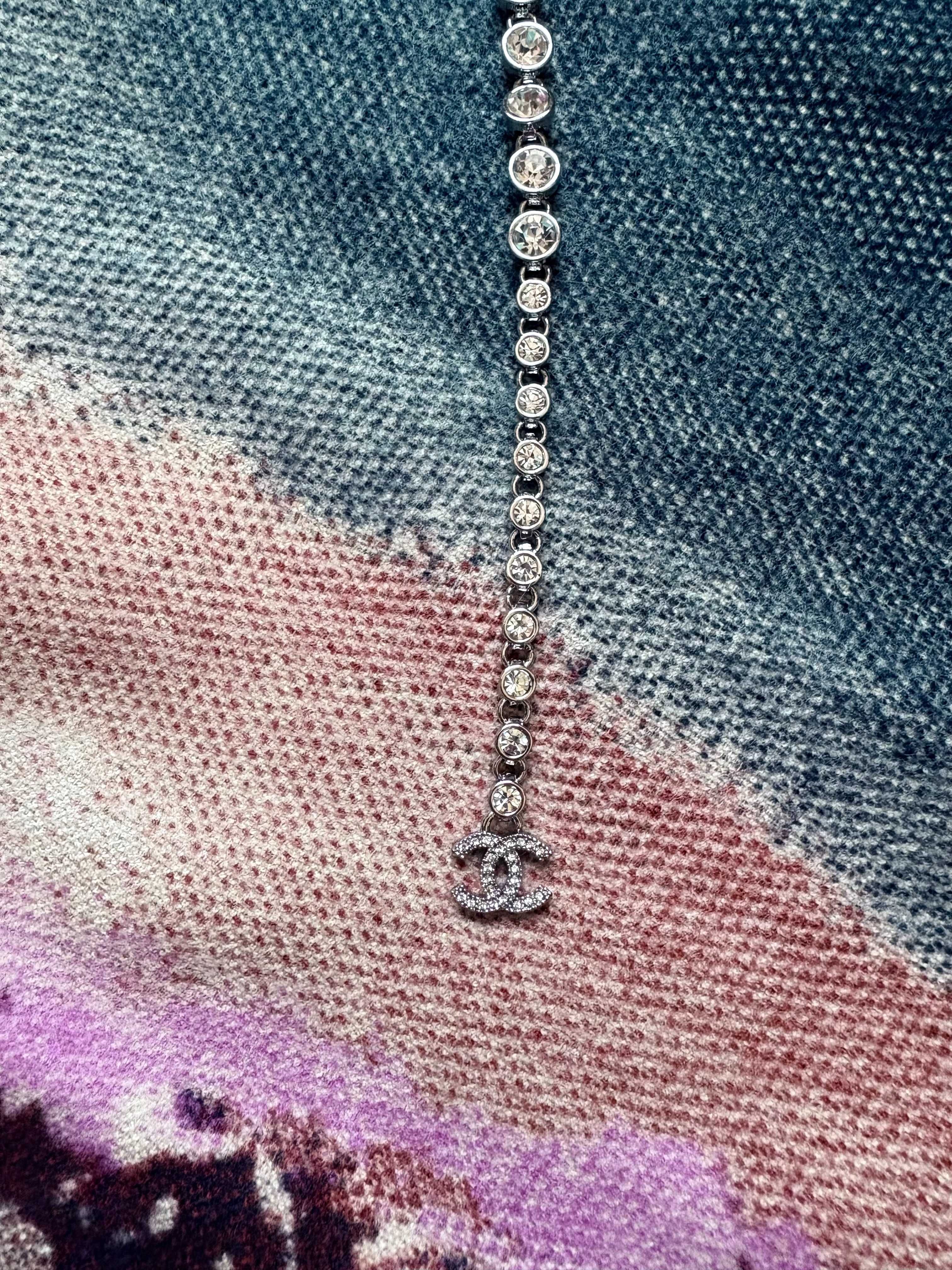 Chanel колье чокер с жемчугом