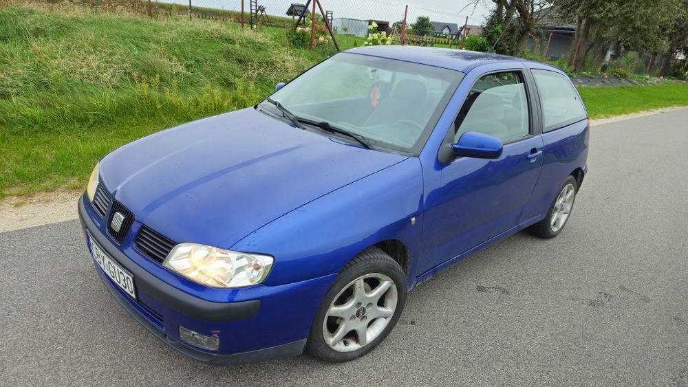 Seat Ibiza 1.4 benz Sprawna klima Alu