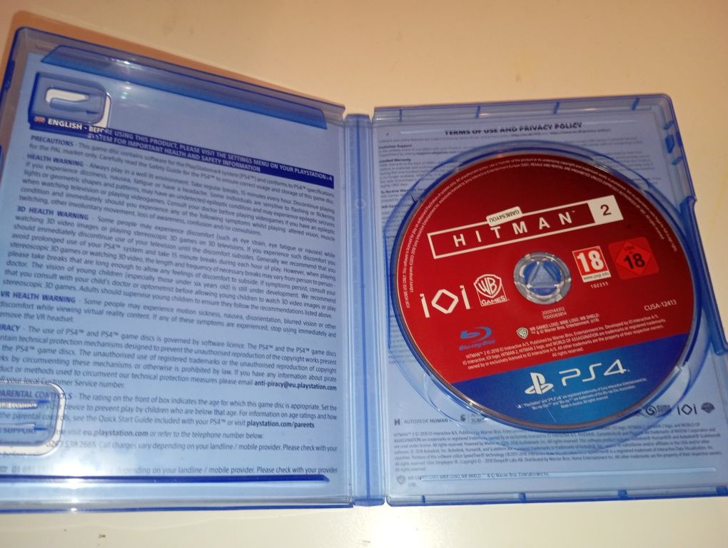 Hitman 2 ps4 jak nowe