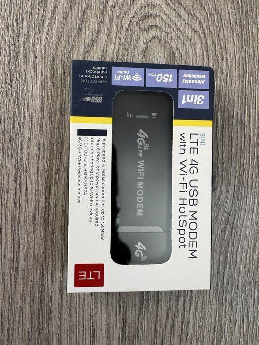 LTE 4G USB Wi-Fi модем
