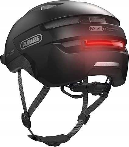 KASK rowerowy miejski ABUS PURL-Y ACE L 57-61CM VELVET czarny