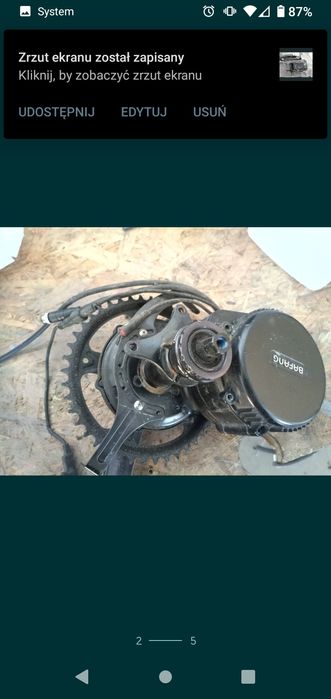 Silnik rowerowy bafang 250w 36v