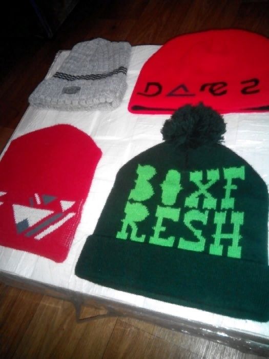Шапка мужская много разных