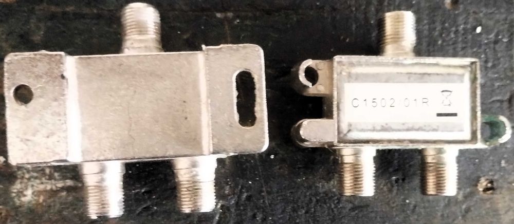 2 Tomadas Antena Duplas