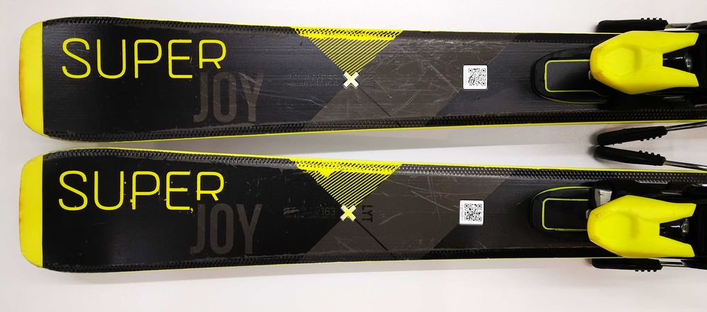 Narty używane HEAD SUPER JOY + JOY11 163 cm