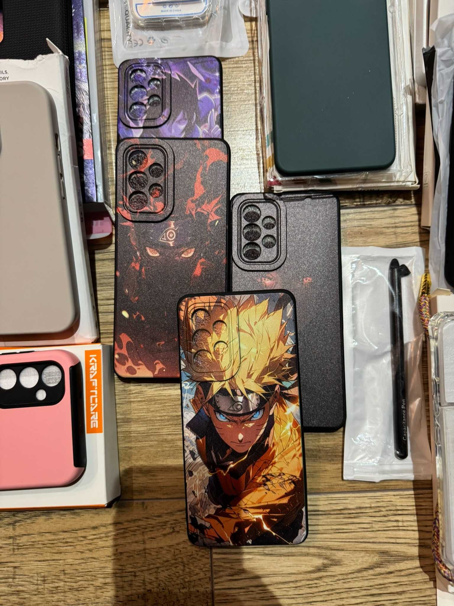 Zestaw 120x CASE etui na telefon iPhone Samsung Xiaomi + szybki
