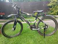 Maxbike Loma, aluminium, koła 26,zadbany, doposażony, czarny mat