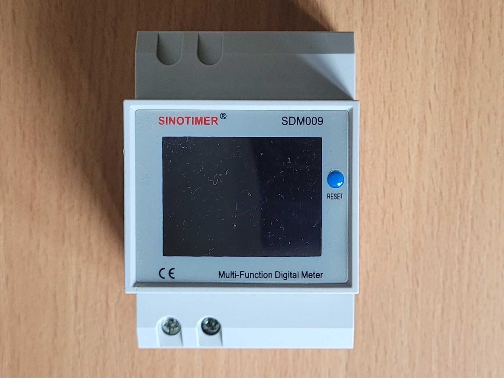 Multimetr DIN LCD AC 250–450V jednofazowy z transformatorem