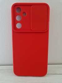 Camshield Soft do Samsung Galaxy A54 5G Czerwony