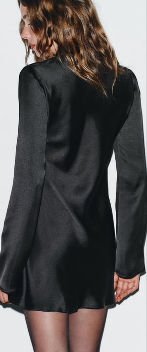 Атласна сукня ZARA